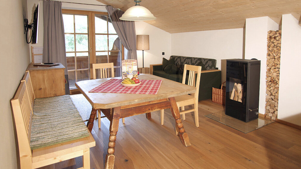gedeckter tisch appartement berg innerthal