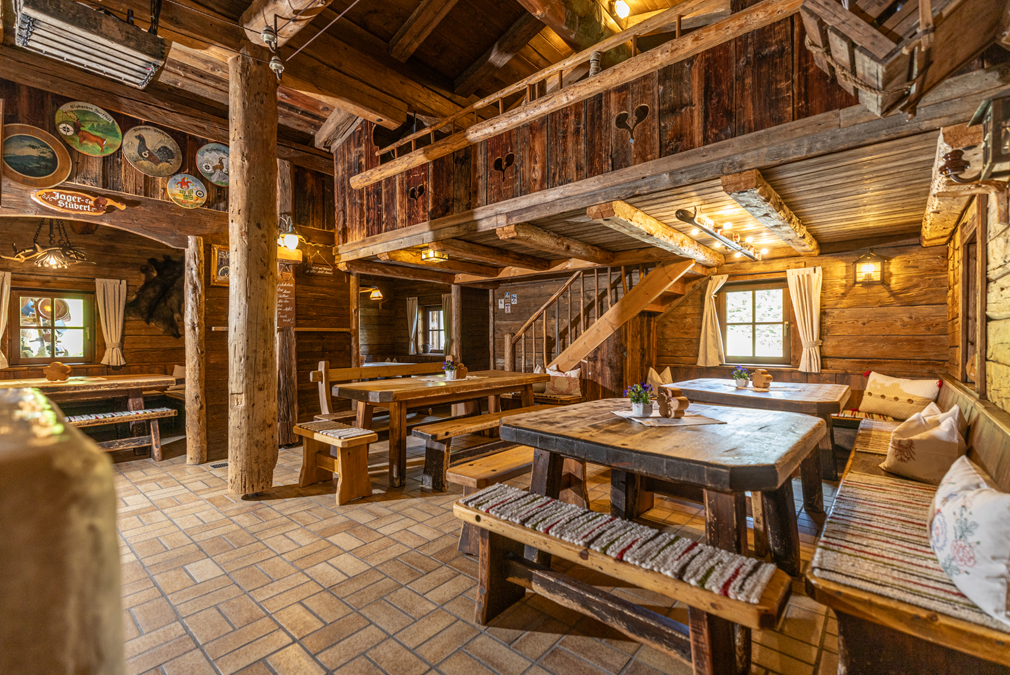 so gemuetlich ist es in unserer stube in der boeglalm