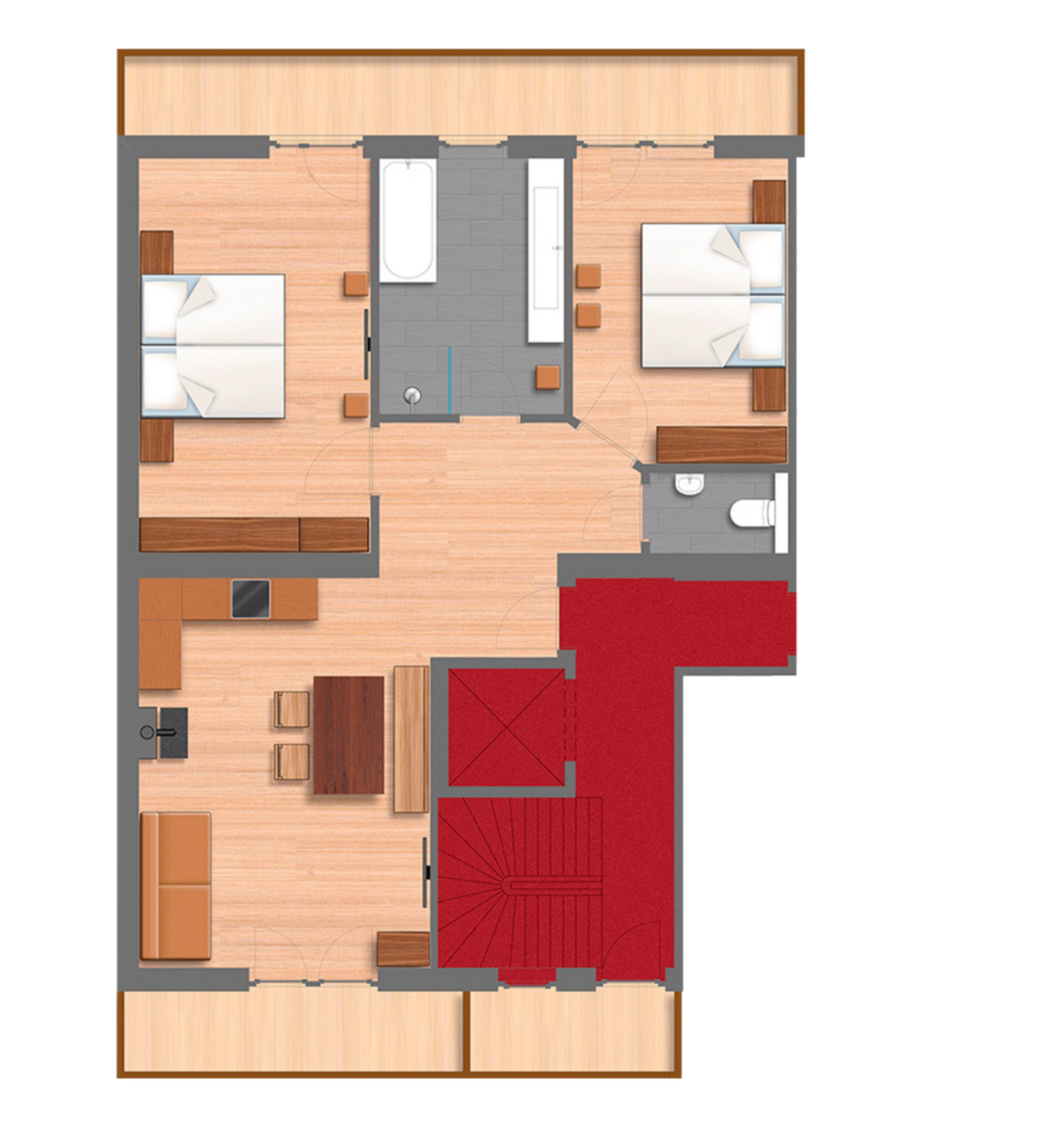 grundriss appartement berg