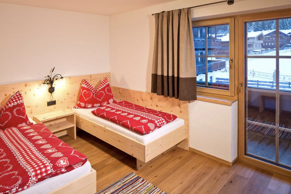 schlafen appartement zirbe innerthal