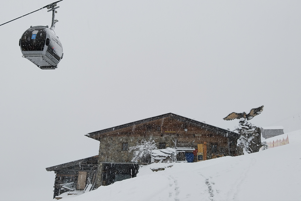 boeglalm ist leicht ueber die piste zu erreichen