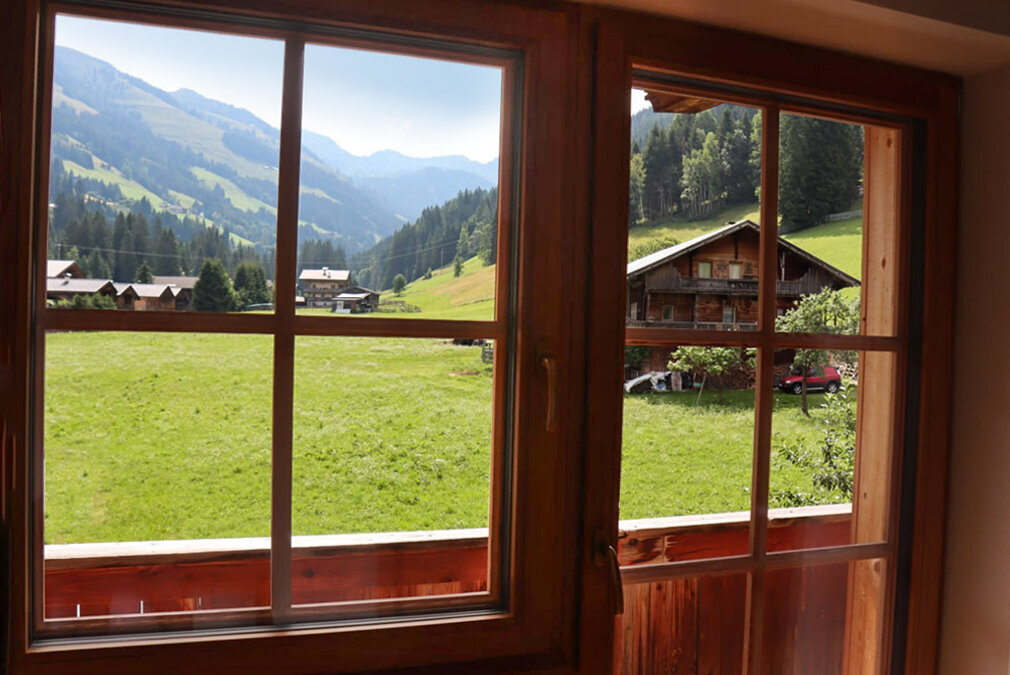 Alle Zimmer bieten eine wunderbare Aussicht auf die Berge des Alpbachtals.
